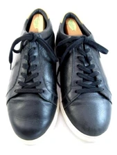 Allen Edmonds "COURTSIDE" Men's Leather Derby Dress Sneakers 10 EEE Black (455N)