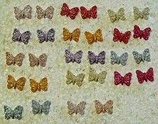 Childrens Sparkly Butterfly Nickel Free Stud Earrings