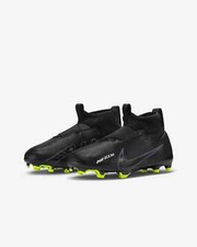Nike Jr Zoom Superfly 9 ACAD FG/MG-Black/DK Smoke Grey Size 5.5