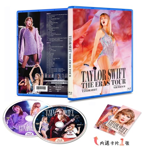 【1080p】 Taylor Swift The Eras Tour 2023 Koncert Blu-ray BD2 Disc NOWA W PUDEŁKU - Zdjęcie 1 z 4