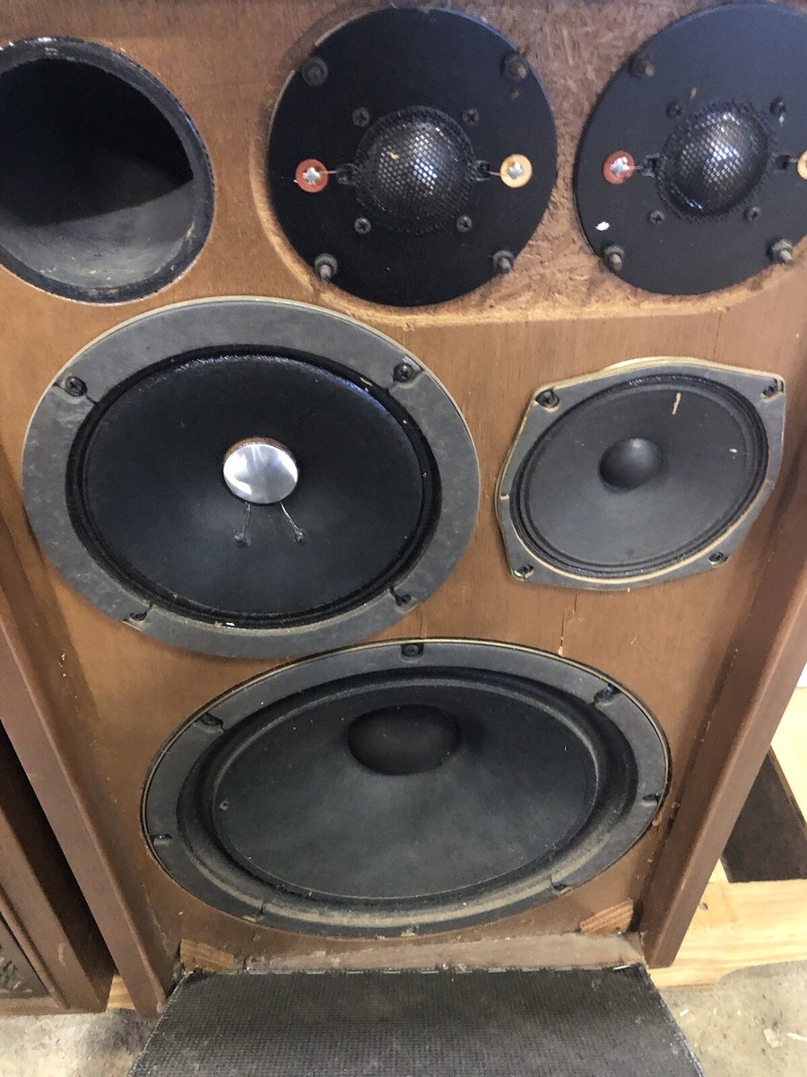 VINTAGE SANSUI SP-1500 3 WAY 5 SPEAKERS PAIR | eBay