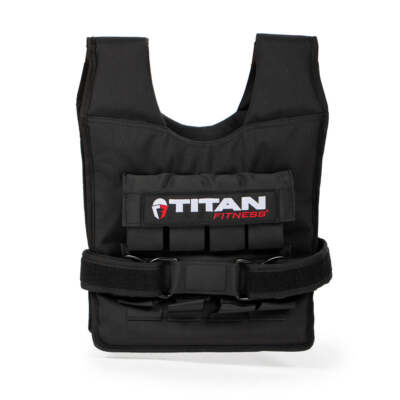 #ad #ad Titan Fitness Elite Series 30 LB Adjustable Weight Vest 12 2.5 LB Ingots $113.99
