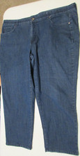 Women's Size 20W Denim Blue Jean Denim Pants By Terra  Sky