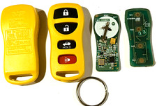 Yellow Keyless Remote For Nissan Maxima 2002-2006 Car Key Fob Kbrastu15 Entry