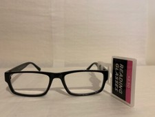 FG178 Foster Grant TS1005 2.50 FGX READING READERS GLASSES BLK BLACK