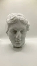GREEK SCULPTURE HEAD OF A WOMAN 7.3 INCH/185 MM, MUSEUM REPRODUCTION
