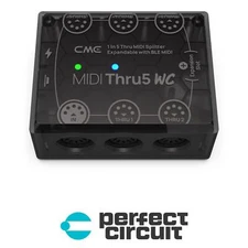 CME MIDI Thru5 WC MIDI Thru/Split MIDI UTILITY - NEW - PERFECT CIRCUIT