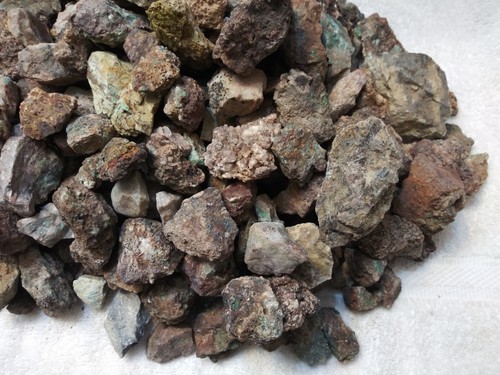 17 Lbs. Malachite & Copper Ore Pieces On Host Rock From Old Frisco, Utah #FR2 - Picture 9 of 10
