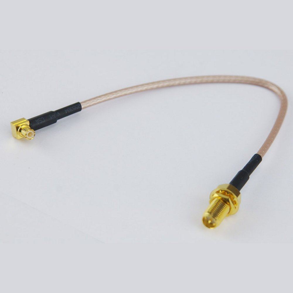 MCX Male to RP-SMA Female Pigtail cable 15cm Nickel Plated / Gold Plated