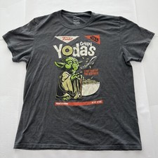 Funko Crispy Yodas Cereal Stars Wars T-Shirt Mens Size Large