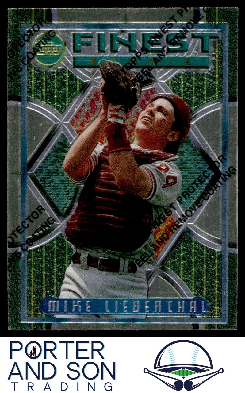Mike Lieberthal 1995 Finest #13 Philadelphia Phillies