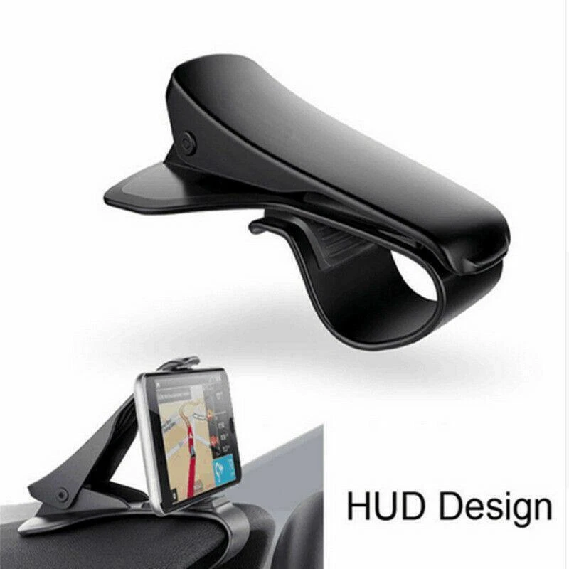 Soporte universal para tablero de instrumentos de automóvil para teléfono celular soporte de diseño HUD para teléfono GPS Foto 3 de 4