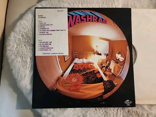 Washrag Bang! Promo Sticker Vinyl 1ST 1973 BTL 1-0117 OG LP EX Soul Funk Rock - Picture 6 of 10