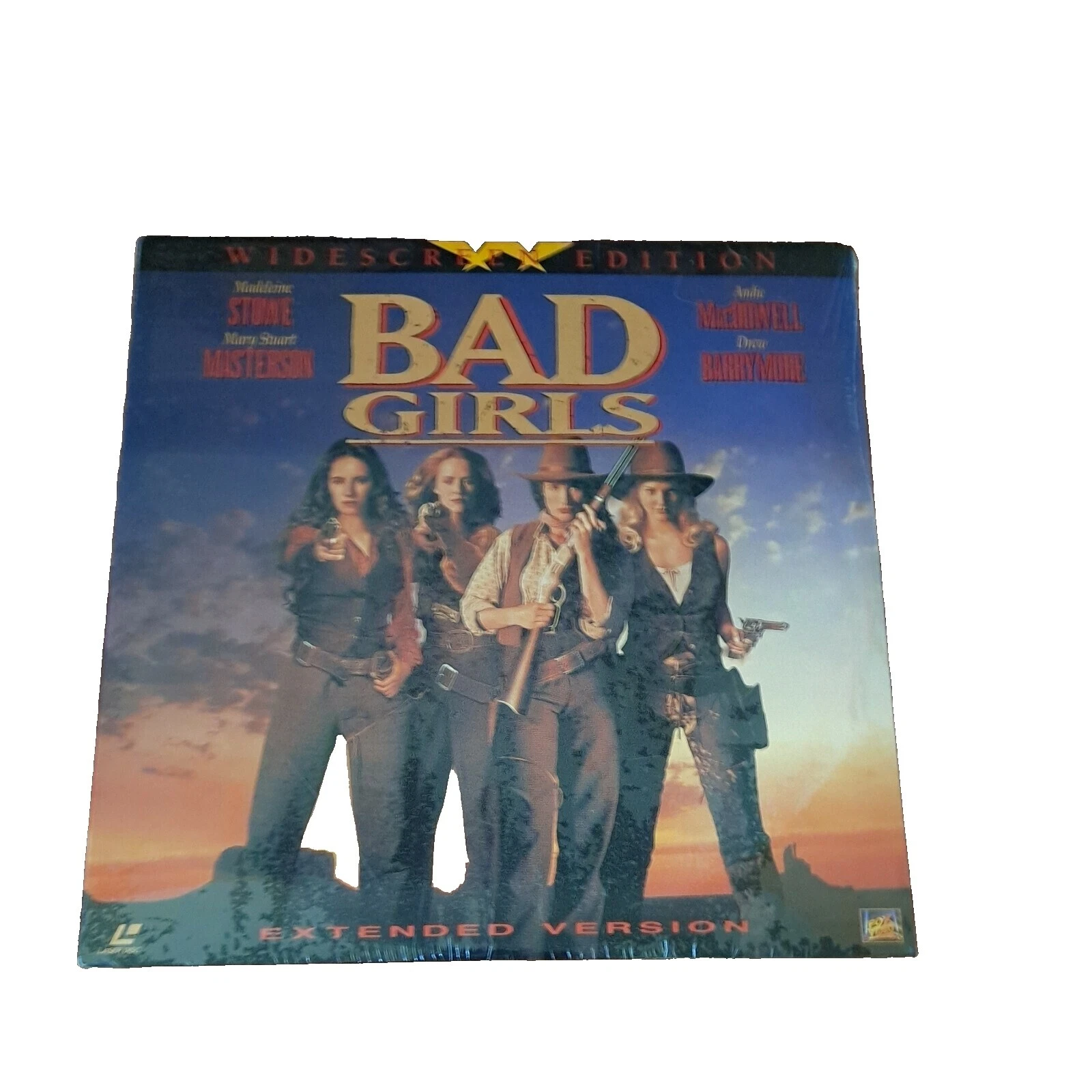 Widescreen Westerns R Rated Movie LaserDiscs