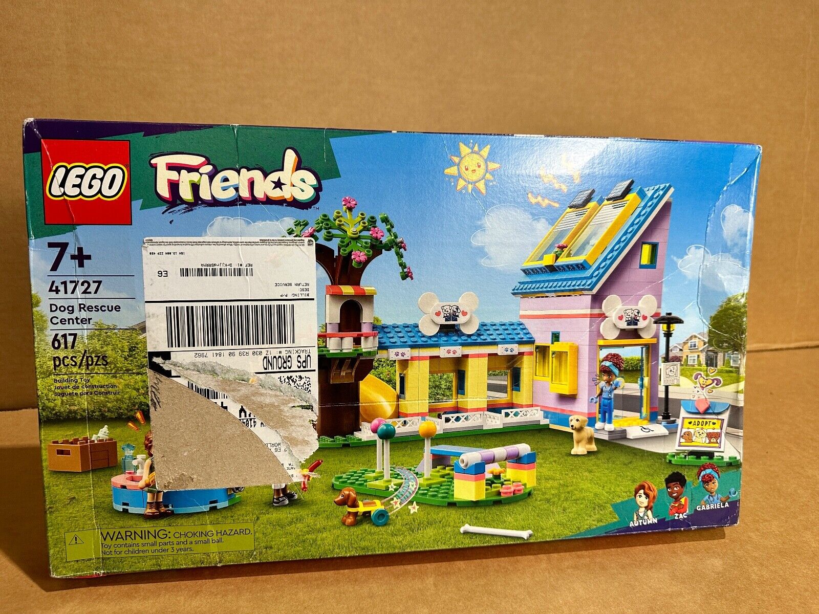LEGO FRIENDS: Dog Rescue Center (41727) *box wear*