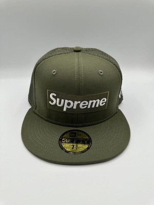 supreme Box Logo Mesh Back New Era 7 3/8