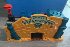 Thomas & Friends Train 2015 Fold and Go Sodor Steamworks Playset Building Only