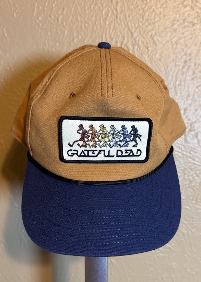 Grateful Dead Patch Snapback Hat Cap ADULT Adjustable 2025 GD Licensed