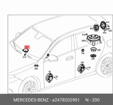 Mercedes-Benz Lautsprecher B-Klasse W247 A2478202901 Original Neu Mercedes-Benz Lautsprecher B-Klasse W247 A2478202901 Original Neu