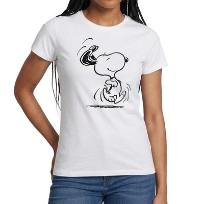 Peanuts Snoopy Happy Frauen T-Shirt