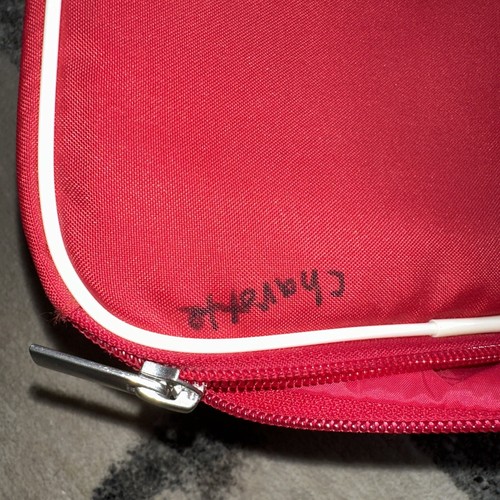 American Girl Doll Carrier Backpack w/straps Red - - Picture 4 of 4