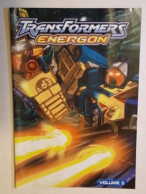 Transformers Energon Mini-Comic Volume 3 Dreamwave Art + Toy Catalog 2004