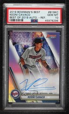 2019 Bowman's Best Auto Refractor Keoni Cavaco #B19-KC PSA 10 GEM MT Auto 0l1