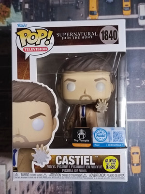 Castiel 1840 Glow in the Dark Toy Temple Exclusive Supernatural Funko