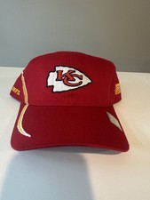 Vintage Kansas City Chiefs Hat Twins Enterprise NFL Adjustable Cap Red 90s