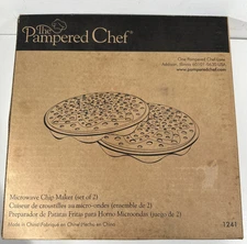 Pampered Chef Microwave Chip Maker 1241