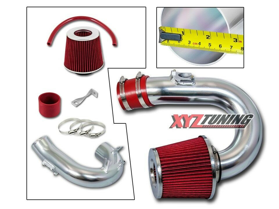 JDM RED 00-05 Celica GT 1.8L Short Ram Air Intake Induction Kit + Filter 2.75"