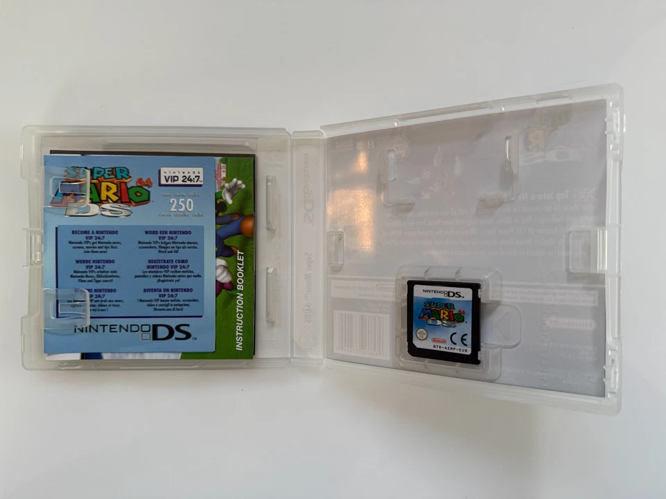 Super Mario 64 Nintendo DS - UK PAL VGC CIB with VIP - Tracked - Image 4 of 4