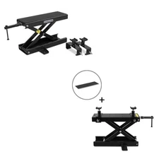 2x Lift ConStands Mini-Lift scissor jack incl. Rubber mat to 500kg in black Disc
