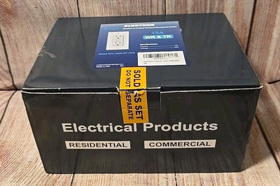 #ad #ad ELECTECK 10 Pack GFCI Outlets 15 Amp Weather Tamper Resistant Self Test quot;WHITEquot; $62.99