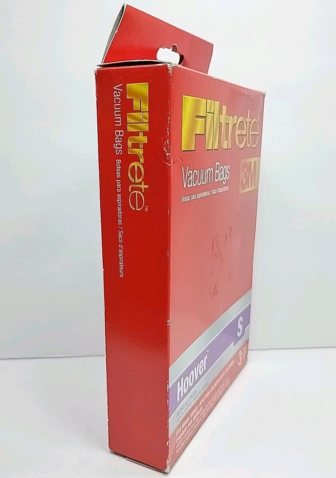 Filtrete 3M Hoover S Micro Allergen Vacuum Bags 3 Count (NEW) - Image 4 of 4