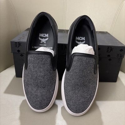 MCM Limited Edition Visetos Slip On Sneaker Shoes Size 36 New With Box