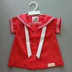 Vintage Cabbage Patch Kids Doll Clothes Red Sailor Outfit .