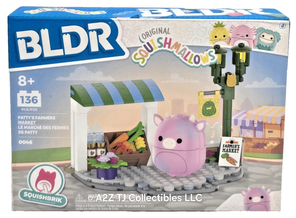 BLDR Squishbrik Squishmallows, Building Sets, 657 pcs total, BNIB Lot of 4 boxes - Image 4 of 4