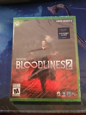Vampire: The Masquerade Bloodlines 2 Microsoft Xbox Series X BRAND NEW SEALED