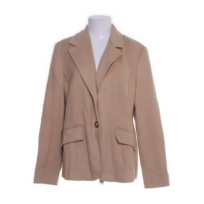Peter Hahn, Blazer, Größe: 44, Beige, Kaschmir/Wolle, Einfarbig, Damen #fvL