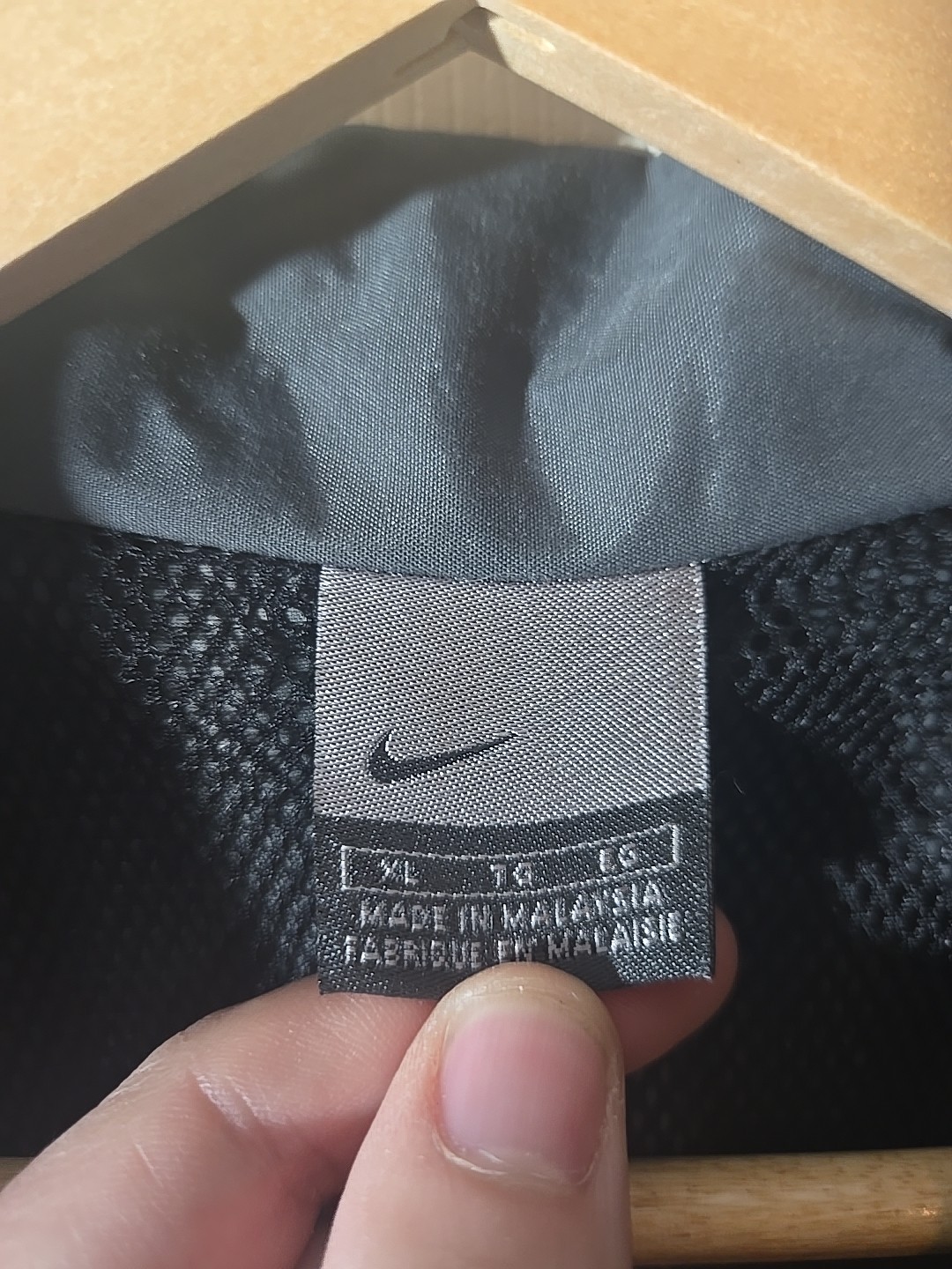 Rare VTG NIKE WINDBREAKER Jacket Size XLARGE Full Zip 90s 2000s Swoosh Gray Tag image 2