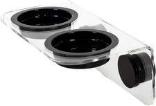 Magnetic Reptile Ledge, Acrylic Gecko Feeding Ledge with 6PCS Cups, Reptile F...