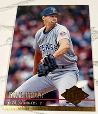 1994 Fleer Ultra Baseball Card #126 Kevin Brown Texas Rangers