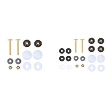 Toilet Bowl to Floor Bolts Stable Heavy Duty Rustproof Universal DIY Repair Kit