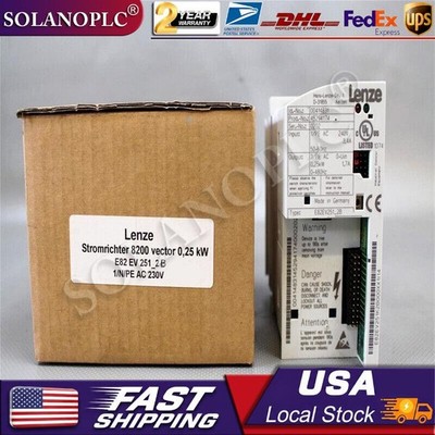 1PC E82EV251_2B NEW LENZE Inverter 8200 vector E82EV251K2B E82EV251-2B