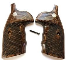 Smith & Wesson S&W  Grips K/L Frame Square Butt Walnut Checkered