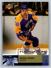 2002-03 Upper Deck Foundations Marcel Dionne Los Angeles Kings #42 HOF