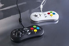 Snk Official Neogeo Mini Pad Black Controller For Mini Neo Geo Hdmi Console F/S