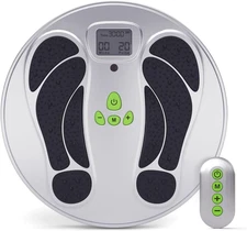 FDA Cleared - EMS Foot Massager for Neuropathy & Pain Relief, PMS/TENS Foot Leg 