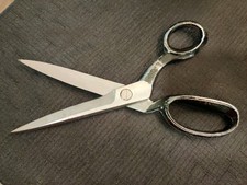 Vintage WISS Inlaid No. 20 10 1/2  Heavy Duty Industrial Scissors Shears Steel